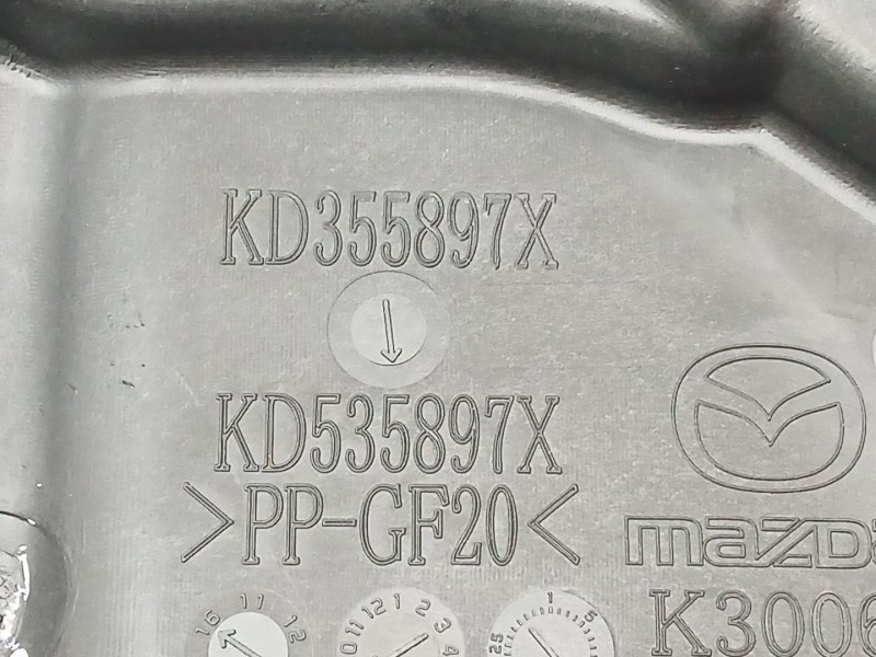 Recambio de elevalunas delantero derecho para mazda cx-5 (ke, gh) 2.2 d (ke2fw) referencia OEM IAM KD355897X  KD535897X