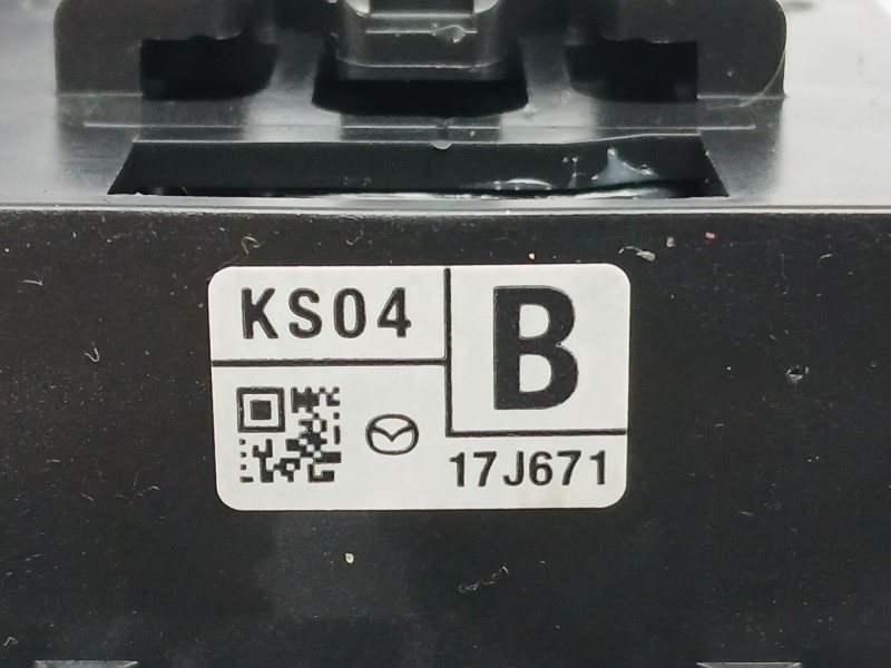 Recambio de mando limpia para mazda cx-5 (ke, gh) 2.2 d (ke2fw) referencia OEM IAM KS0417J671  