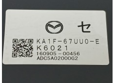 Recambio de modulo electronico para mazda cx-5 (ke, gh) 2.2 d (ke2fw) referencia OEM IAM KA1F67UU0E   2