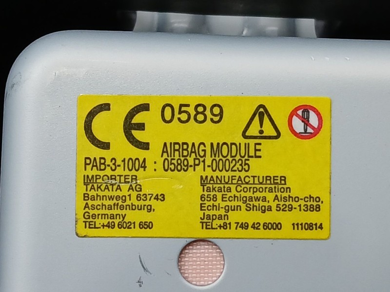 Recambio de kit airbag para mazda cx-5 (ke, gh) 2.2 d (ke2fw) referencia OEM IAM KD4560350  0589P1000235