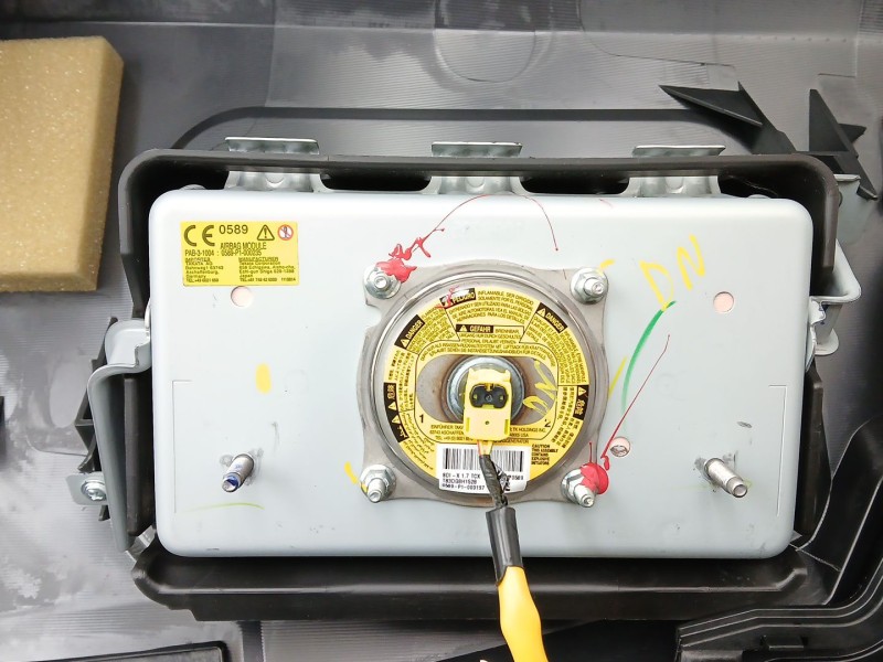 Recambio de kit airbag para mazda cx-5 (ke, gh) 2.2 d (ke2fw) referencia OEM IAM KD4560350  0589P1000235