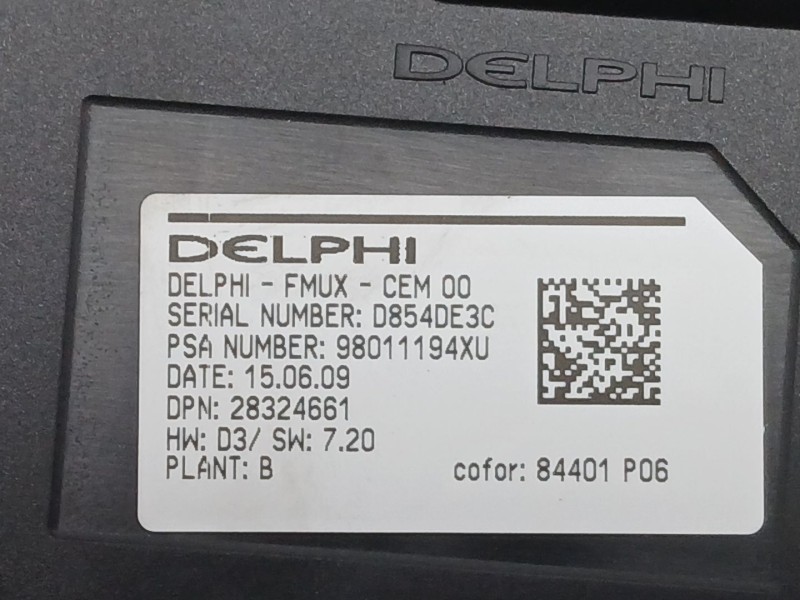 Recambio de mando multifuncion para citroën c4 grand picasso intensive referencia OEM IAM 98011194XU  