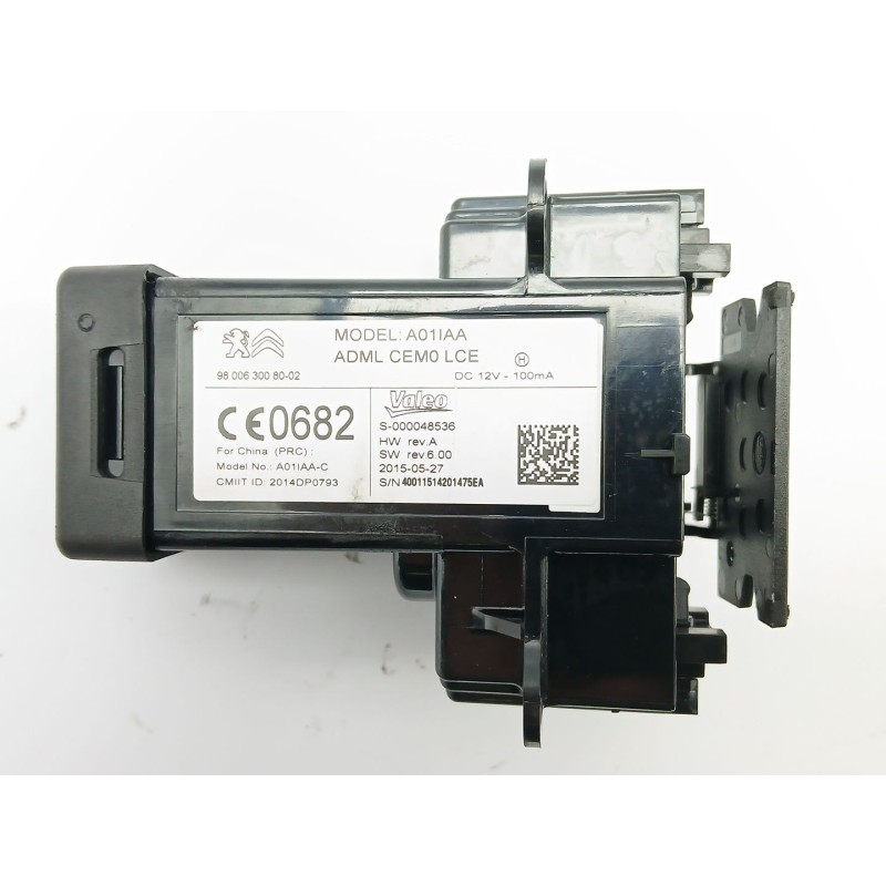 Recambio de modulo electronico para citroën c4 grand picasso intensive referencia OEM IAM 9800630080  