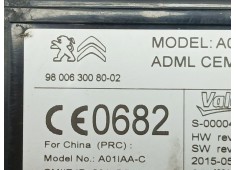 Recambio de modulo electronico para citroën c4 grand picasso intensive referencia OEM IAM 9800630080   2