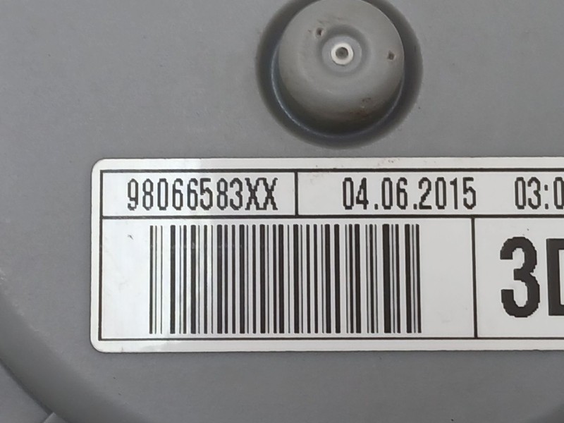 Recambio de cinturon seguridad trasero derecho para citroën c4 grand picasso intensive referencia OEM IAM 9806583XX  