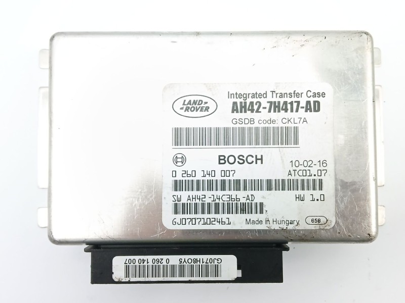 Recambio de modulo electronico para land rover discovery iv (l319) 2.7 td 4x4 referencia OEM IAM AH427H417AD  
