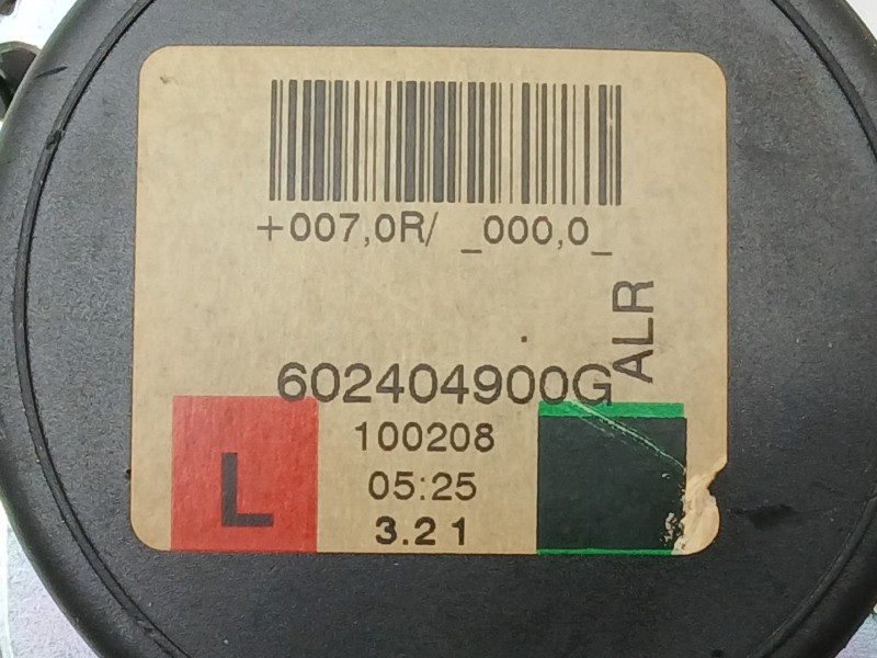 Recambio de cinturon seguridad trasero izquierdo para land rover discovery iv (l319) 2.7 td 4x4 referencia OEM IAM 602404900G  8