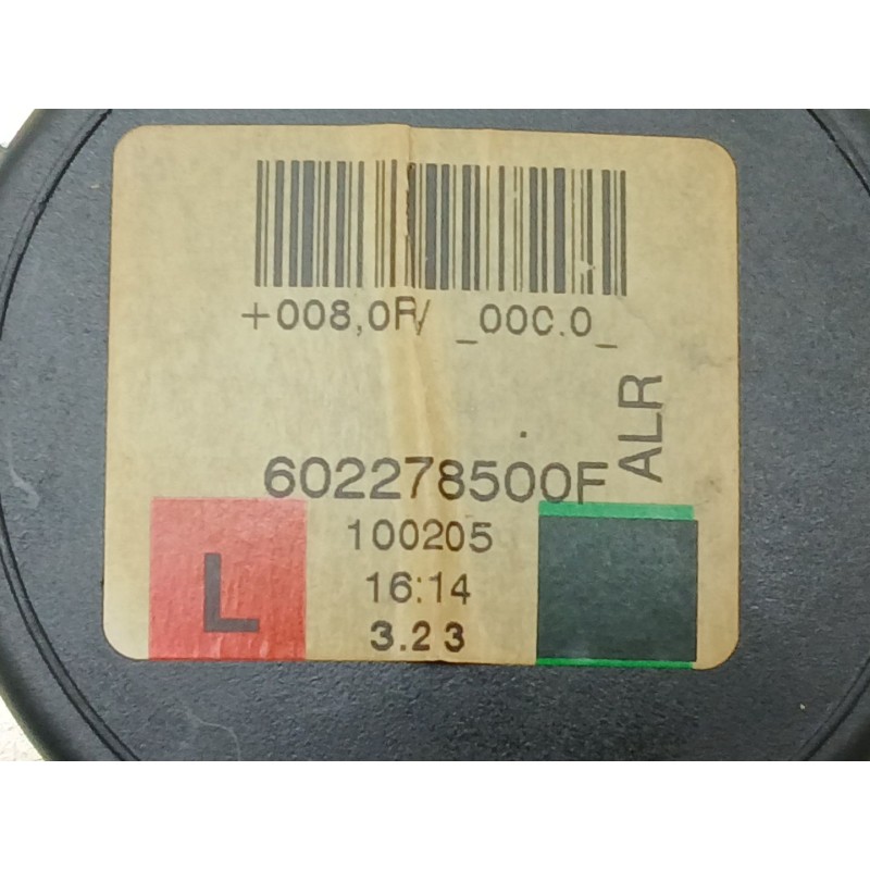 Recambio de cinturon seguridad trasero izquierdo para land rover discovery iv (l319) 2.7 td 4x4 referencia OEM IAM 602278500F  4