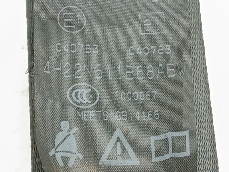 Recambio de cinturon seguridad trasero izquierdo para land rover discovery iv (l319) 2.7 td 4x4 referencia OEM IAM 602278500F  4