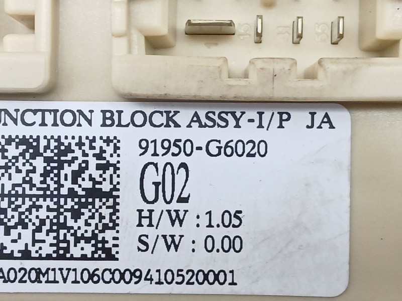 Recambio de caja reles / fusibles para kia picanto iii (ja) 1.0 referencia OEM IAM 91950G6020  