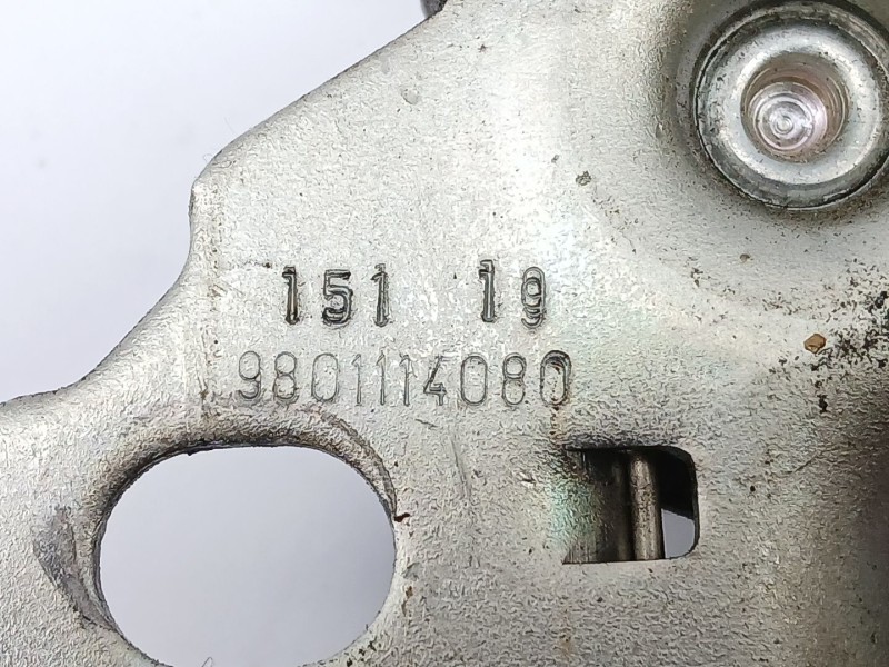 Recambio de cerradura capot para citroën c4 cactus 1.2 thp 110 referencia OEM IAM 9801114080  