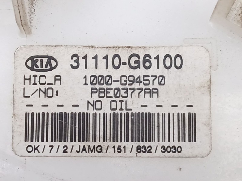 Recambio de bomba combustible para kia picanto iii (ja) 1.0 referencia OEM IAM 31110G6100  1000G94570