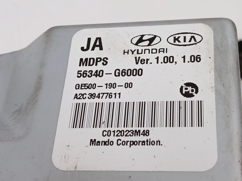 Recambio de columna direccion para kia picanto iii (ja) 1.0 referencia OEM IAM 56310G6000  56340G6000