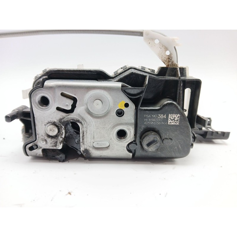 Recambio de cerradura puerta delantera derecha para citroën c4 cactus 1.2 thp 110 referencia OEM IAM 190384  