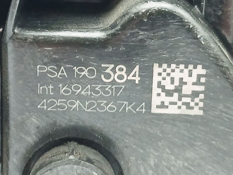 Recambio de cerradura puerta delantera derecha para citroën c4 cactus 1.2 thp 110 referencia OEM IAM 190384  