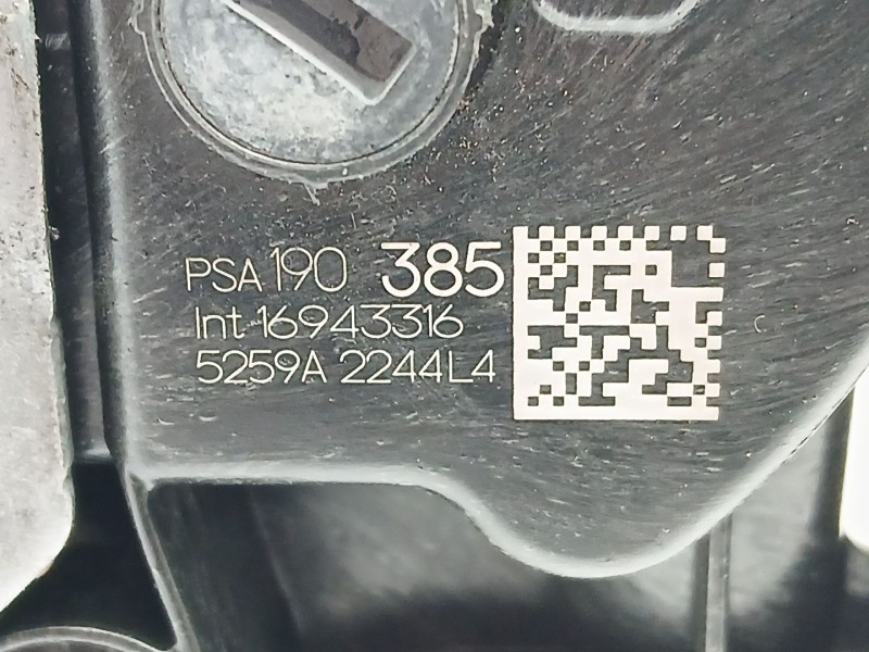 Recambio de cerradura puerta delantera izquierda para citroën c4 cactus 1.2 thp 110 referencia OEM IAM 190385  