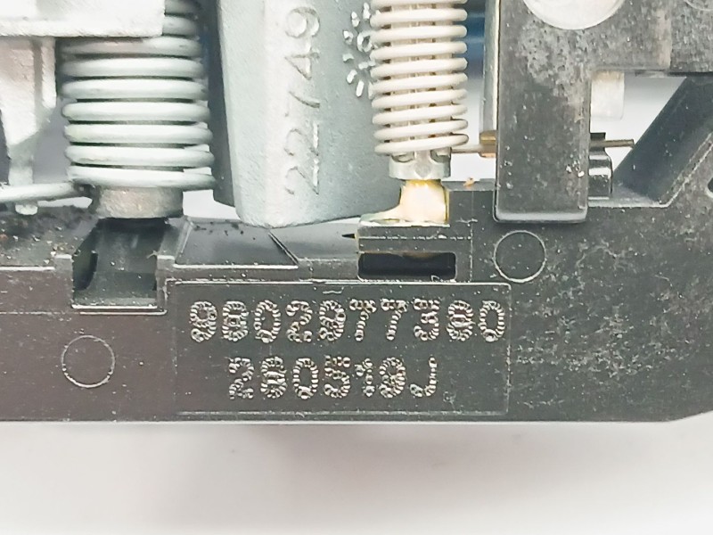 Recambio de maneta exterior trasera izquierda para citroën c4 cactus 1.2 thp 110 referencia OEM IAM 9802977380  