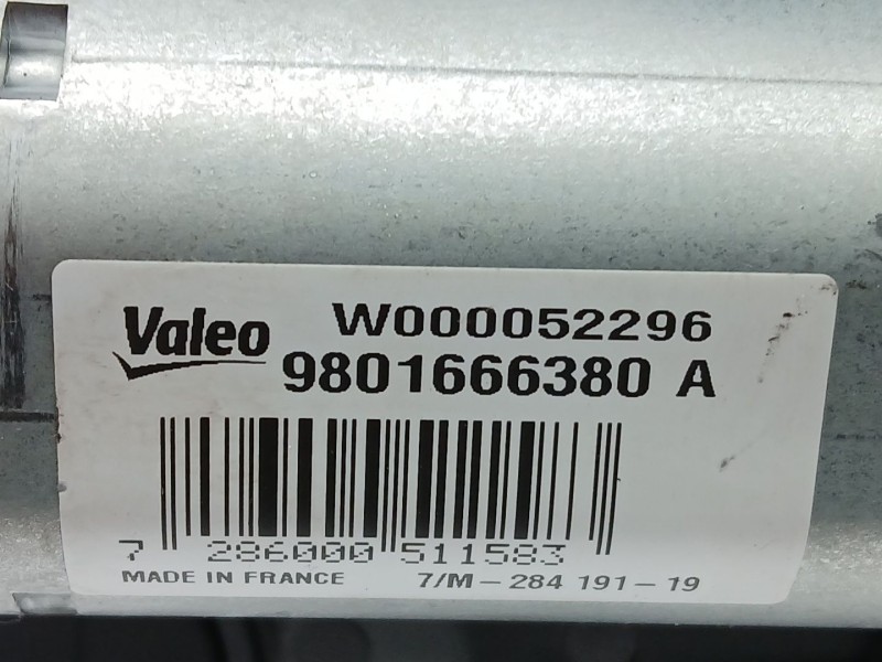 Recambio de motor limpia trasero para citroën c4 cactus 1.2 thp 110 referencia OEM IAM 9801666380  W000052296