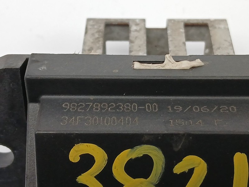 Recambio de resistencia calefaccion para citroën c4 cactus 1.2 thp 110 referencia OEM IAM 9827892380  