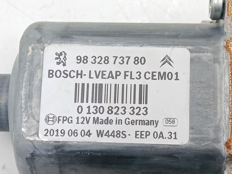Recambio de elevalunas delantero izquierdo para citroën c4 cactus 1.2 thp 110 referencia OEM IAM 9832873780  0130823323