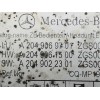 Recambio de sistema audio / cd para mercedes-benz clase c (w204) berlina c 200 cdi blueefficiency (204.001) referencia OEM IAM A