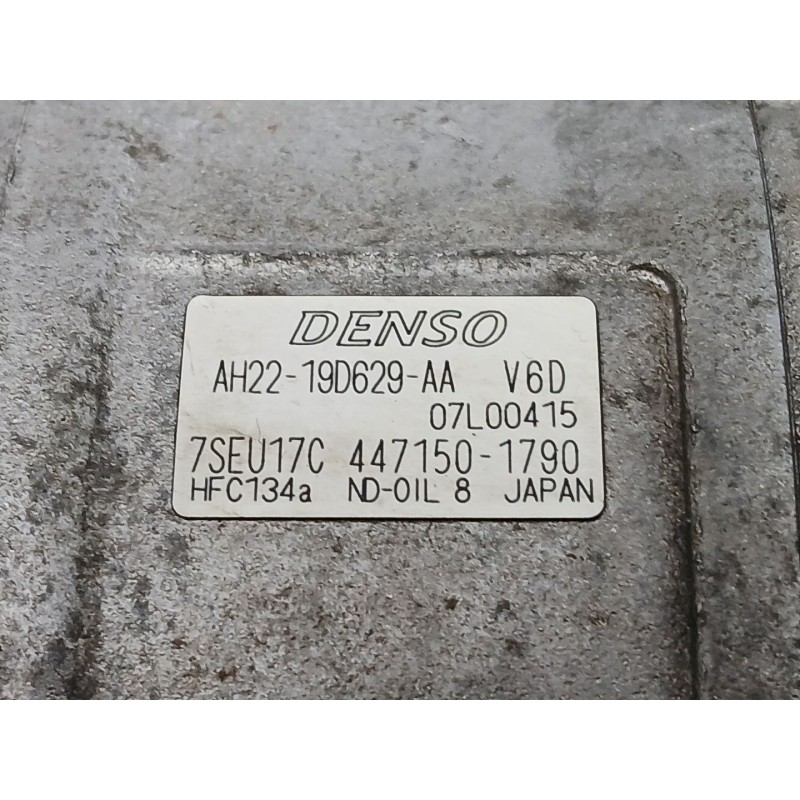 Recambio de compresor aire acondicionado para land rover discovery iv (l319) 2.7 td 4x4 referencia OEM IAM AH2219D629AA  7SEU17C