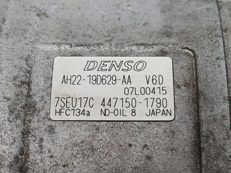 Recambio de compresor aire acondicionado para land rover discovery iv (l319) 2.7 td 4x4 referencia OEM IAM AH2219D629AA  7SEU17C