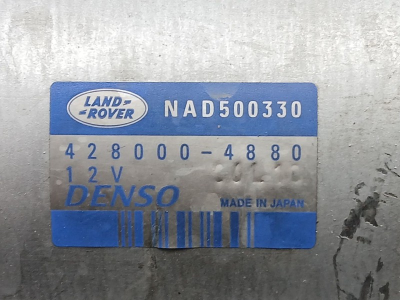 Recambio de motor arranque para land rover discovery iv (l319) 2.7 td 4x4 referencia OEM IAM NAD500330  4280004880