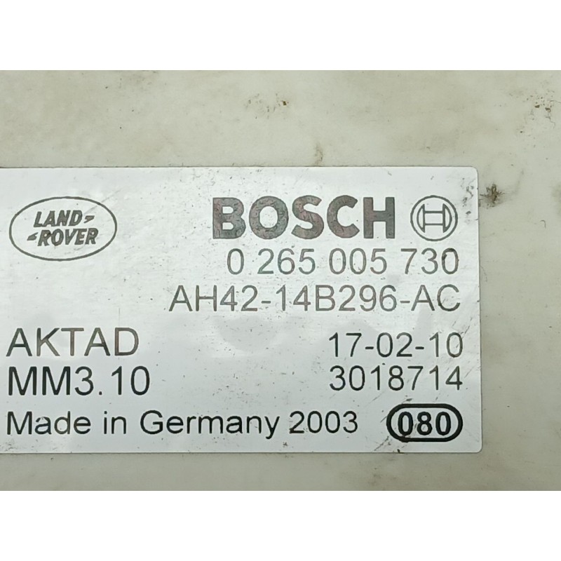 Recambio de modulo electronico para land rover discovery iv (l319) 2.7 td 4x4 referencia OEM IAM AH4214B296AC  0265005730