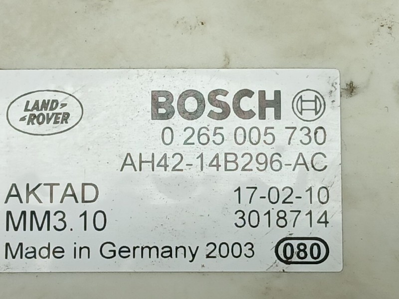 Recambio de modulo electronico para land rover discovery iv (l319) 2.7 td 4x4 referencia OEM IAM AH4214B296AC  0265005730