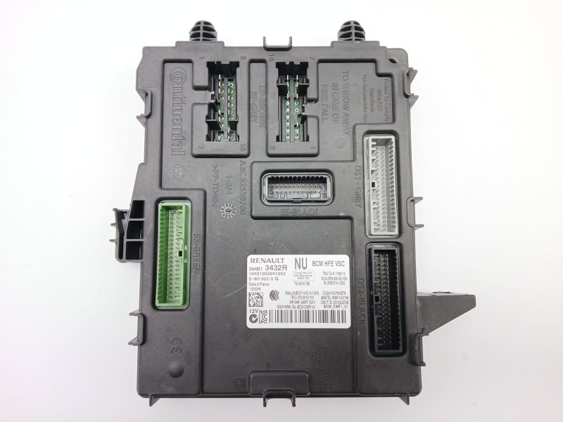 Recambio de modulo electronico para renault kadjar (ha_, hl_) 1.2 tce 130 referencia OEM IAM 284B3432R  