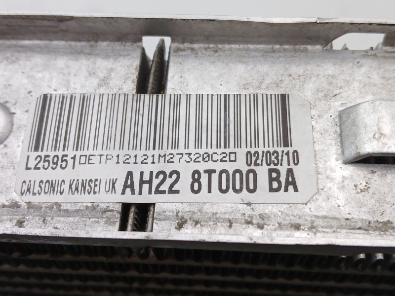 Recambio de radiador agua para land rover discovery iv (l319) 2.7 td 4x4 referencia OEM IAM AH228T000BA  