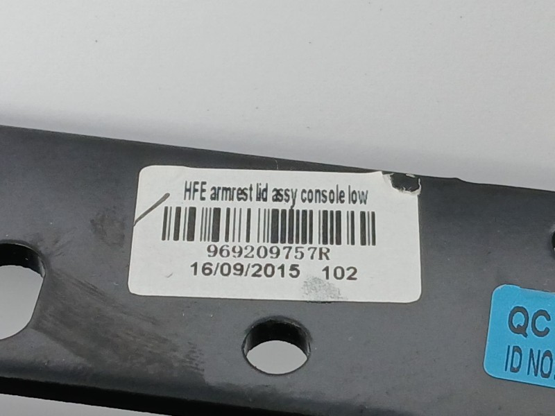 Recambio de apoyabrazos central para renault kadjar (ha_, hl_) 1.2 tce 130 referencia OEM IAM 969209757R  