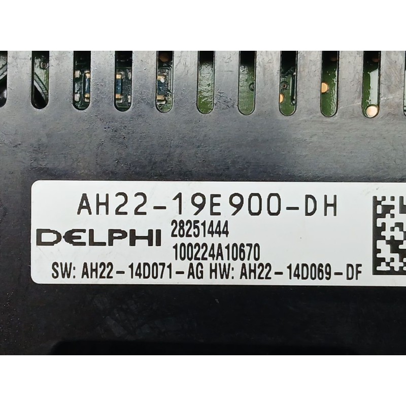 Recambio de mando climatizador para land rover discovery iv (l319) 2.7 td 4x4 referencia OEM IAM AH2219E900DH  28251444