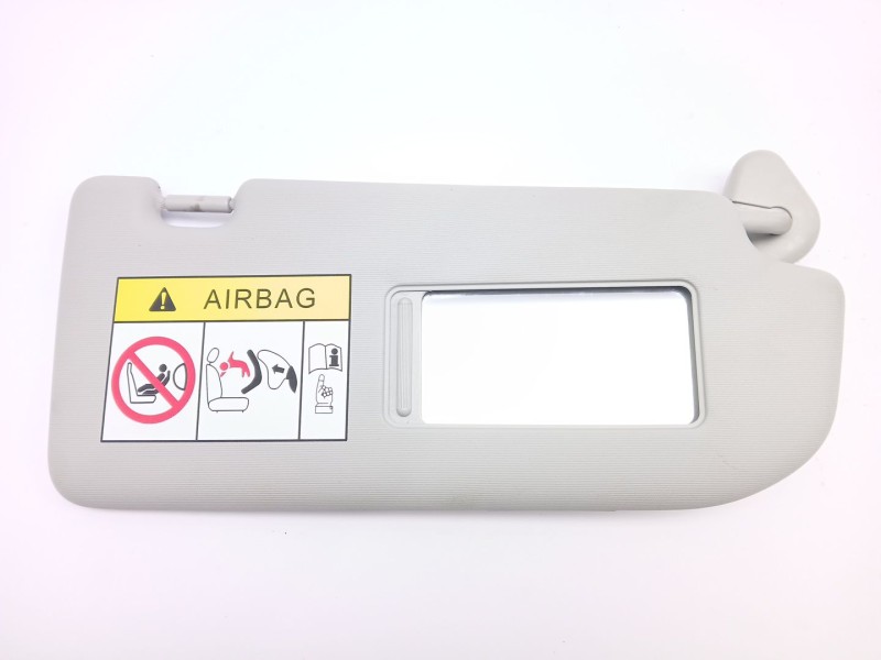 Recambio de parasol derecho para mg mg zs suv 1.5 vti referencia OEM IAM AS22433006  
