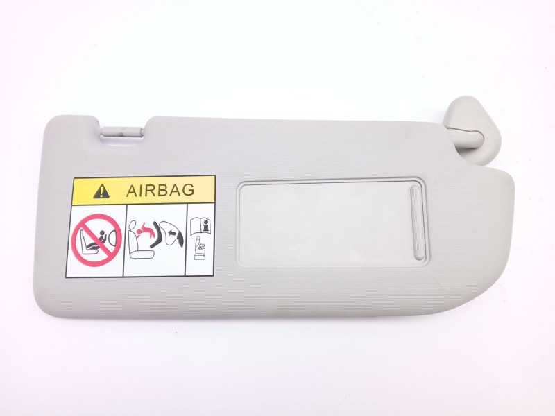 Recambio de parasol derecho para mg mg zs suv 1.5 vti referencia OEM IAM AS22433006  