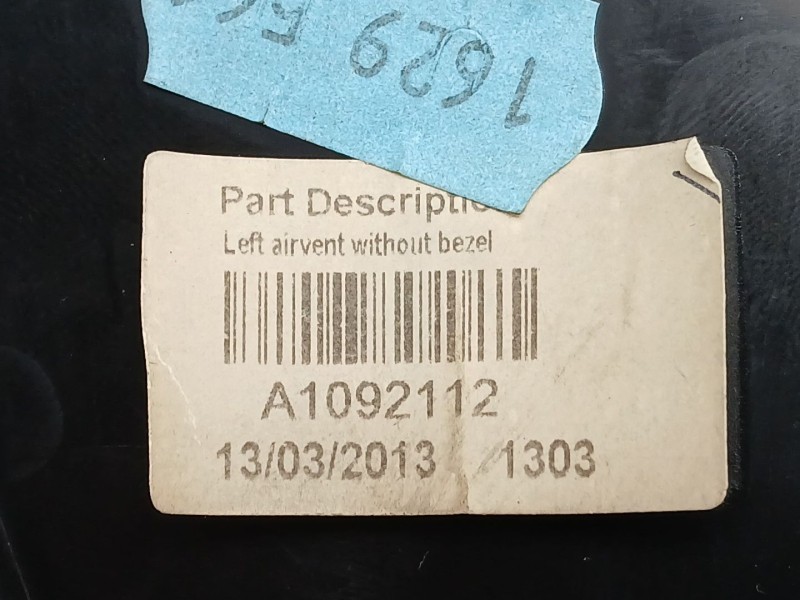 Recambio de rejilla aireadora para citroën c3 collection referencia OEM IAM A1092112  