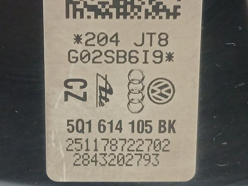 Recambio de servofreno para skoda octavia iii combi (5e5, 5e6) 1.8 tsi referencia OEM IAM 5Q1614105BK  