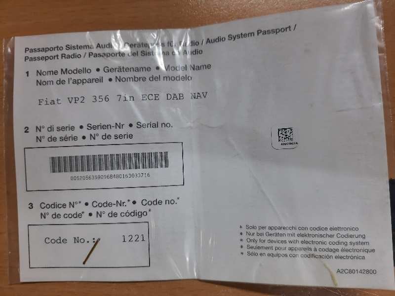 fiat tipo ii 356 del año 2017