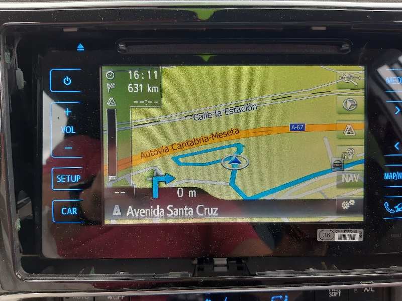 toyota auris del año 2015