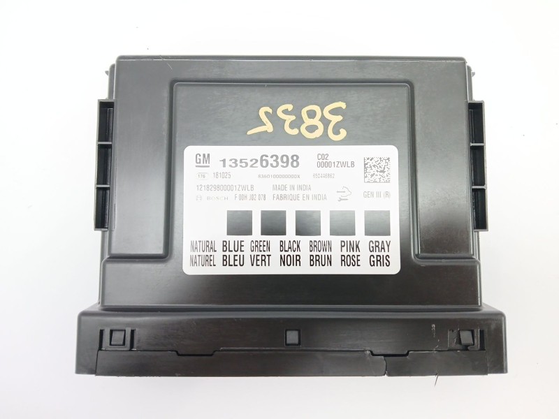 Recambio de modulo electronico para opel astra k (b16) 1.6 cdti (68) referencia OEM IAM 13526398  