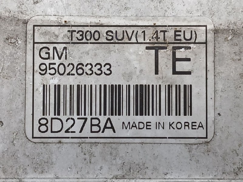 Recambio de intercooler para opel mokka / mokka x (j13) 1.4 (_76) referencia OEM IAM 95026333  