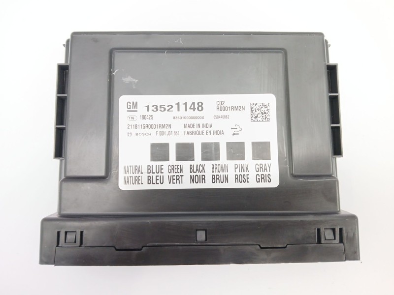 Recambio de modulo electronico para opel mokka / mokka x (j13) 1.4 (_76) referencia OEM IAM 13521148  F00HJ01864