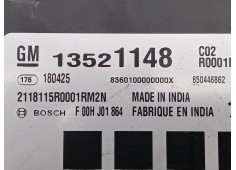 Recambio de modulo electronico para opel mokka / mokka x (j13) 1.4 (_76) referencia OEM IAM 13521148  F00HJ01864 2