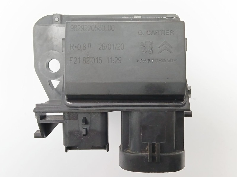 Recambio de resistencia calefaccion para opel corsa f elegance referencia OEM IAM 9829220580  