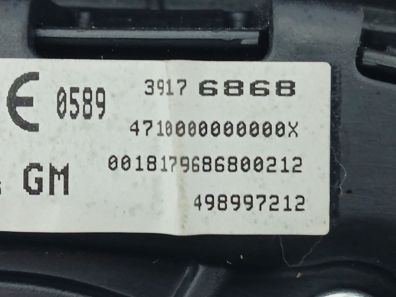 Recambio de airbag delantero izquierdo para opel mokka / mokka x (j13) 1.4 (_76) referencia OEM IAM 39176868  