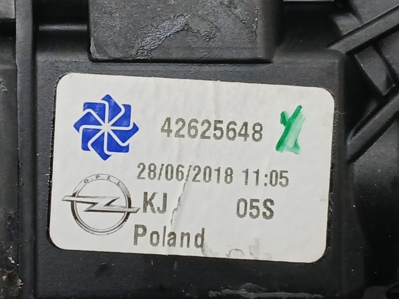 Recambio de elevalunas delantero derecho para opel mokka / mokka x (j13) 1.4 (_76) referencia OEM IAM 42625648  