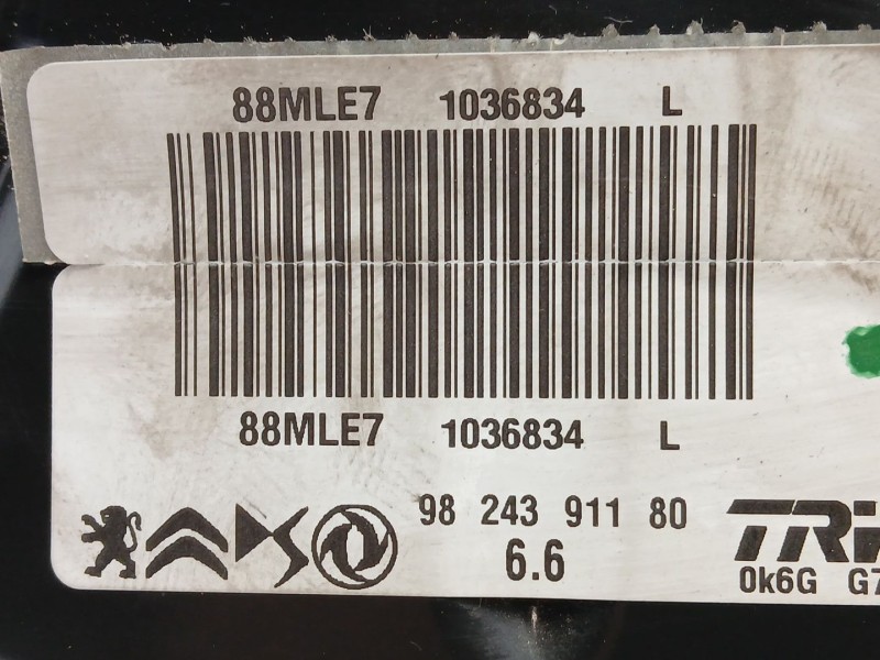 Recambio de servofreno para opel corsa f elegance referencia OEM IAM 9824391180  88MLE7