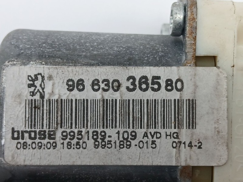 Recambio de elevalunas delantero derecho para peugeot 407 referencia OEM IAM 9663036580  