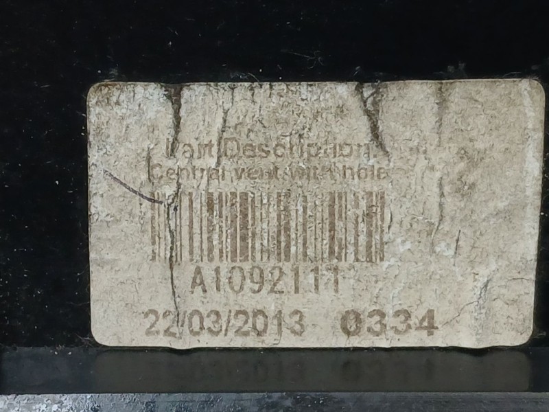 Recambio de rejilla aireadora para citroën c3 collection referencia OEM IAM A1092111  